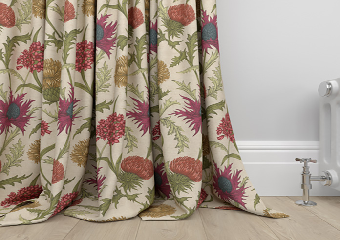 Acanthium, Garnet - Made to Measure Curtains - Image 6